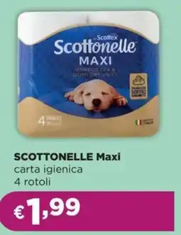 La Saponeria SCOTTONELLE Maxi carta igienica 4 rotoli offerta