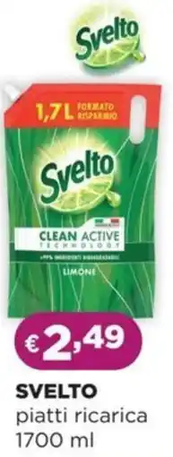 La Saponeria SVELTO piatti ricarica offerta