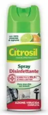 La Saponeria CITROSIL disinfettante spray offerta