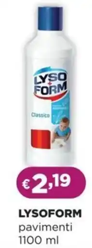 La Saponeria LYSOFORM pavimenti offerta