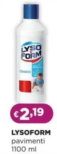 La Saponeria LYSOFORM pavimenti offerta