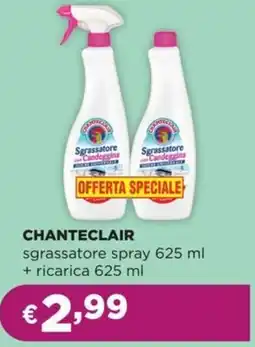 La Saponeria CHANTECLAIR sgrassatore spray + ricarica offerta