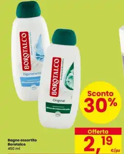 Interspar Bagno assortito Borotalco offerta