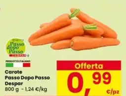Interspar Carote Passo Dopo Passo Despar offerta