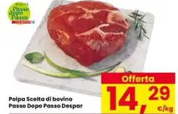 Interspar Polpa Scelta di bovino Passo Dopo Passo Despar offerta