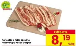 Interspar Pancetta a fette di suino Passo Dopo Passo Despar offerta