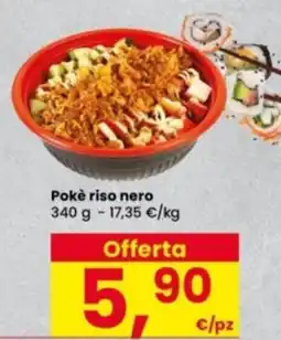 Interspar Pokè riso nero offerta