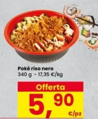 Interspar Pokè riso nero offerta