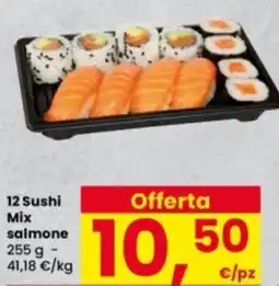 Interspar 12 Sushi Mix salmone offerta