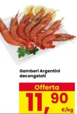 Interspar Gamberi Argentini decongelati offerta
