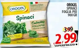 Il Genio Supermercato Orogel spinaci foglia più offerta