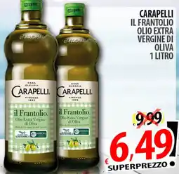 Il Genio Supermercato Carapelli il frantolio olio extra vergine di oliva offerta