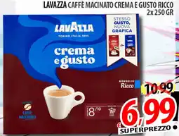 Il Genio Supermercato Lavazza caffè macinato crema e gusto ricco offerta