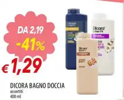 IperFamila DICORA Bagno doccia assortiti offerta