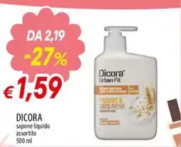 IperFamila DICORA sapone liquido assortito offerta