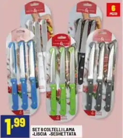 Risparmio Casa Set 6 coltelli lama offerta