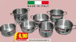 Risparmio Casa Pentolame acciaio inox assortito offerta