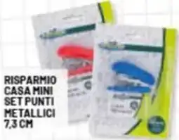Risparmio Casa Risparmio casa mini set punti metallici 7,3 cm offerta