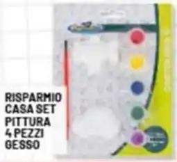 Risparmio Casa Risparmio casa set pittura 4 pezzi gesso offerta