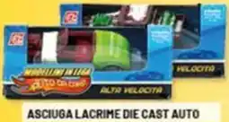 Risparmio Casa Asciuga lacrime die cast auto offerta