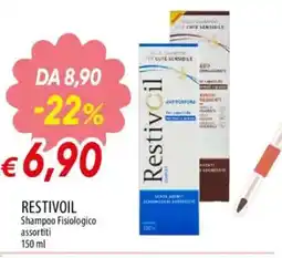 IperFamila RESTIVOIL Shampoo Fisiologico assortiti offerta
