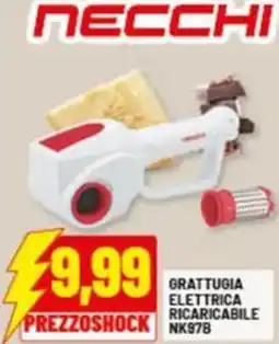 Risparmio Casa NECCHI GRATTUGIA ELETTRICA RICARICABILE NK978 offerta