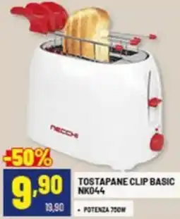 Risparmio Casa TOSTAPANE CLIP BASIC NK044 offerta