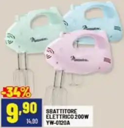 Risparmio Casa SBATTITORE ELETTRICO 200W offerta