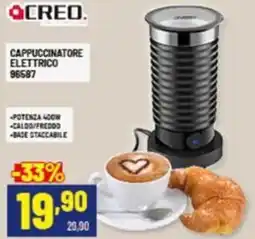 Risparmio Casa CREO CAPPUCCINATORE ELETTRICO 96587 offerta