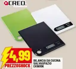 Risparmio Casa CREO BILANCIA DA CUCINA SALVASPAZIO EK9610K offerta
