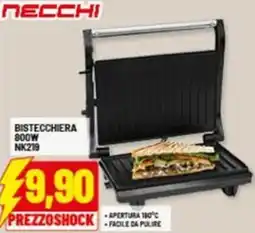 Risparmio Casa NECCHI BISTECCHIERA 800W NK219 offerta