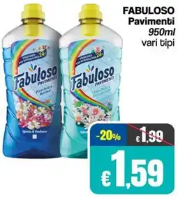 Franzy's FABULOSO Pavimenti offerta