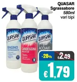 Franzy's QUASAR Sgrassatore offerta