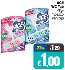 Franzy's ACE WC Tab offerta