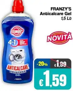 Franzy's FRANZY'S Anticalcare Gel offerta