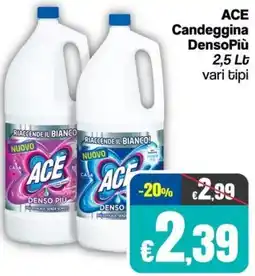 Franzy's ACE Candeggina DensoPiù offerta