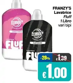 Franzy's FRANZY'S Lavatrice Fluff offerta