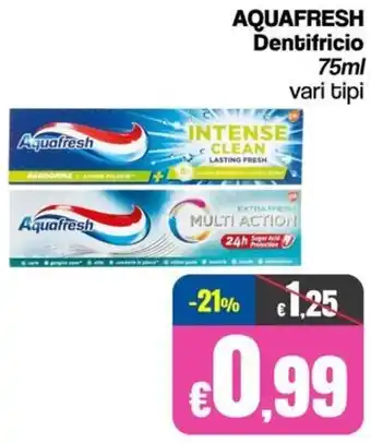 Franzy's AQUAFRESH Dentifricio offerta