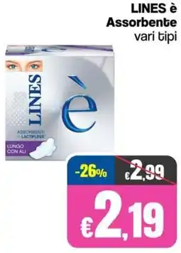 Franzy's LINES è Assorbente offerta