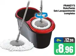 Franzy's FRANZY'S RotoTwist Set Lavapavimenti completo offerta