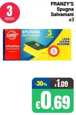 Franzy's FRANZY'S Spugna Salvamani offerta