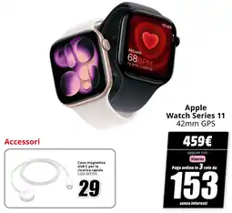 MediaWorld Apple Watch Series 11 offerta