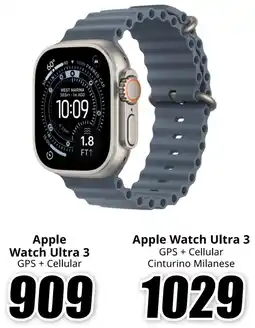 MediaWorld Apple Watch Ultra 3 offerta