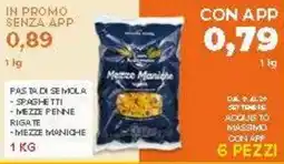 Todis Pasta Di Semola offerta