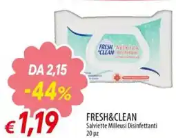IperFamila FRESH&CLEAN Salviette Milleusi Disinfettanti offerta