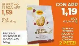 Todis Frollino con gocce di cioccolato offerta