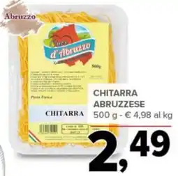 Todis Chitarra abruzzese offerta