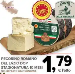 Todis Pecorino romano del lazio d.o.p. stagionatura 10 mesi offerta