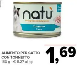 Todis Alimento per gatto con tonnetto offerta