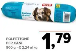 Todis Polpettone per cani offerta